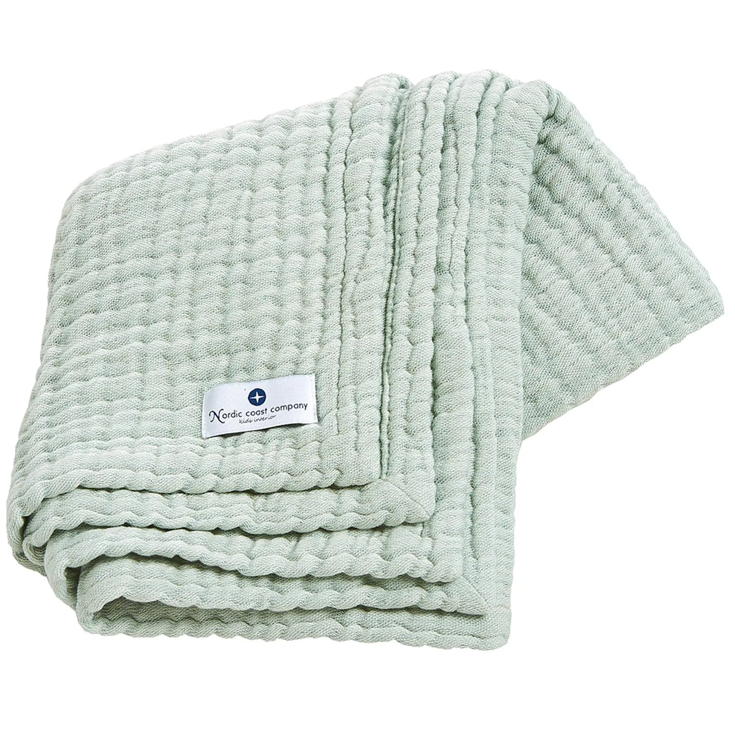 4 in 1 Baby Musselin Fransendecke
