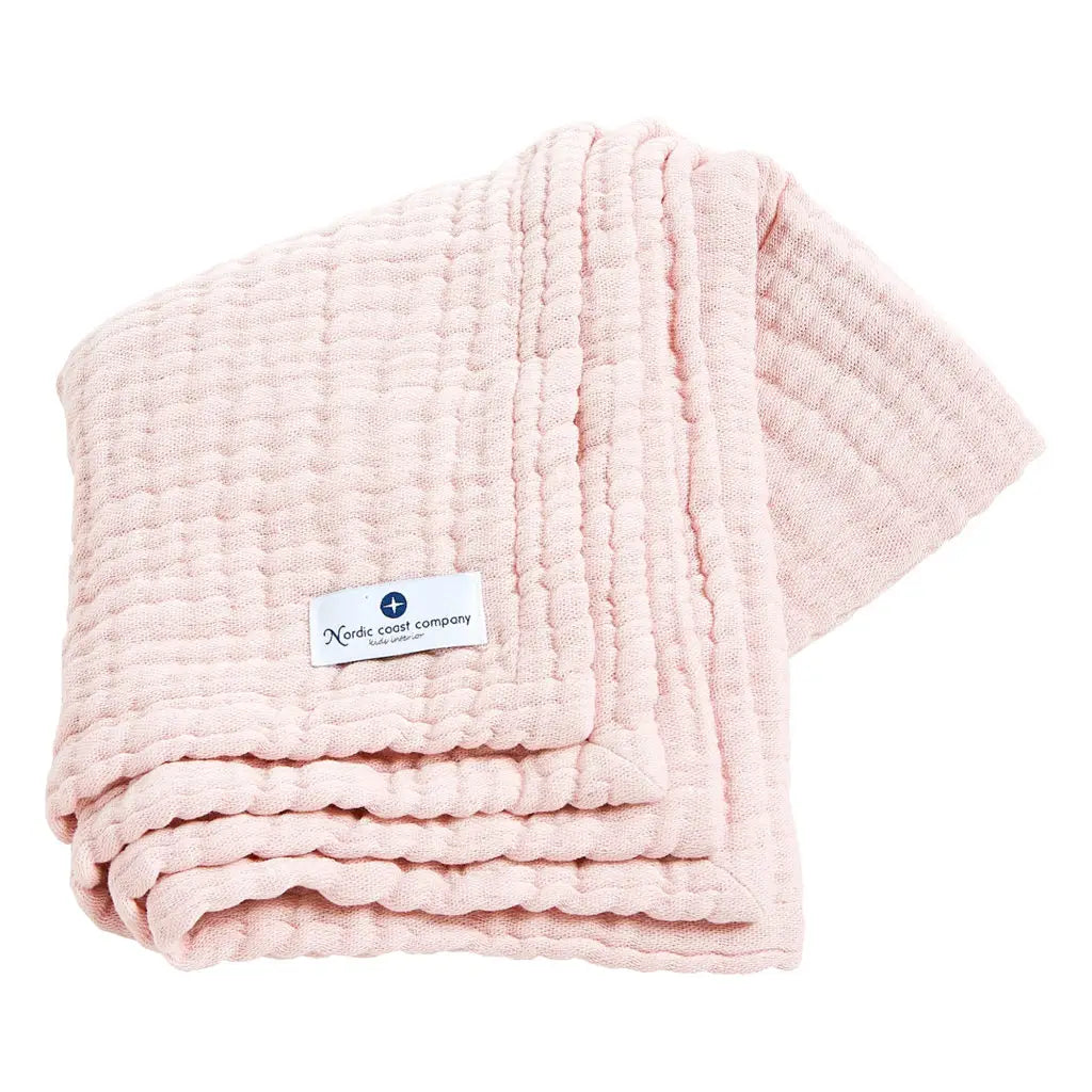 4 in 1 Baby Musselin Fransendecke