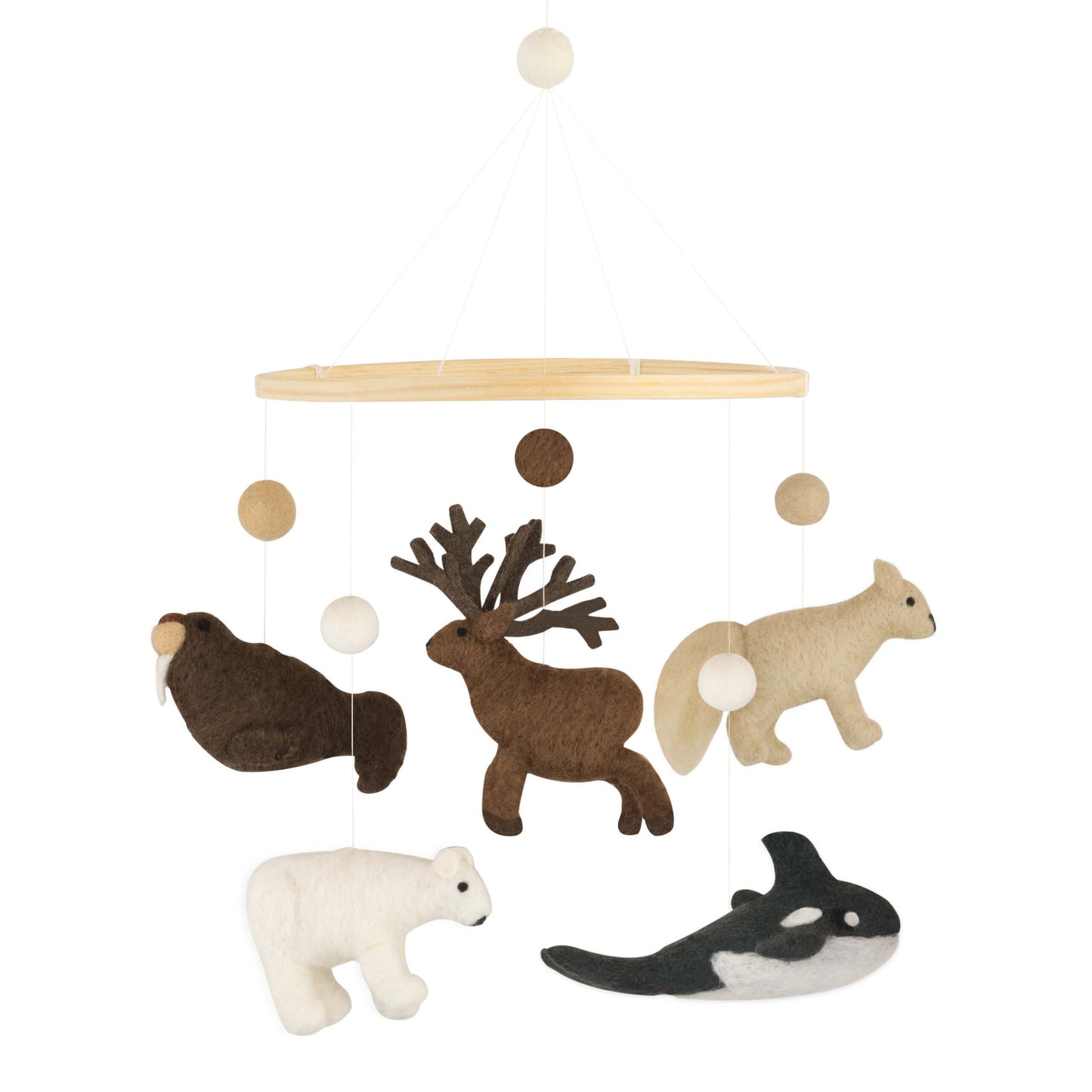 Baby-Mobiles Tiere 5 Verschiedene Designs