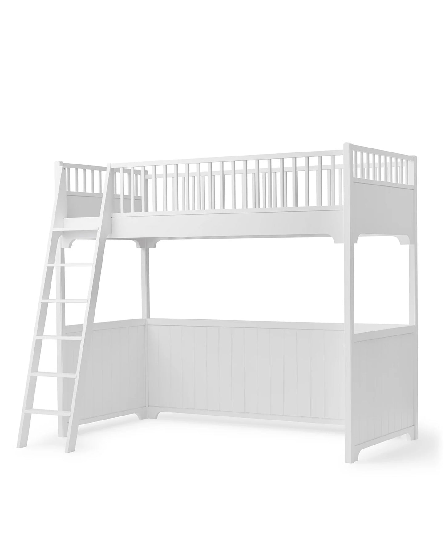 Classic Hochbett, 90x200 cm, weiß