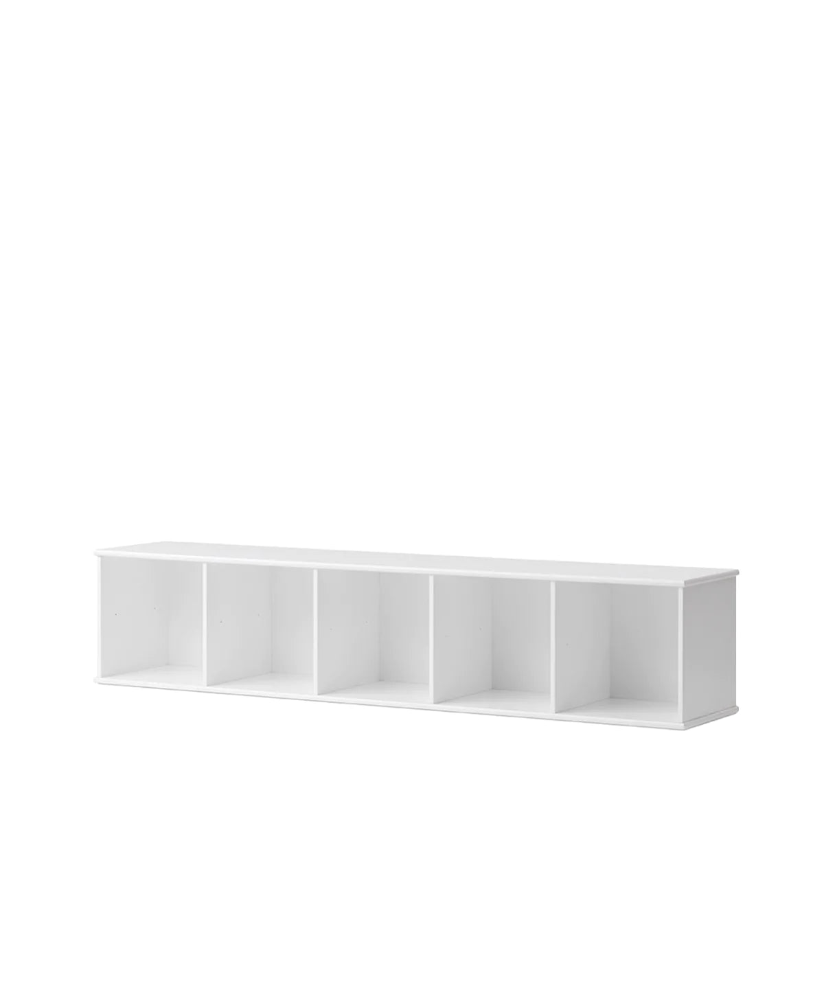 Regal horizontal 5 x 1 zum Aufhängen