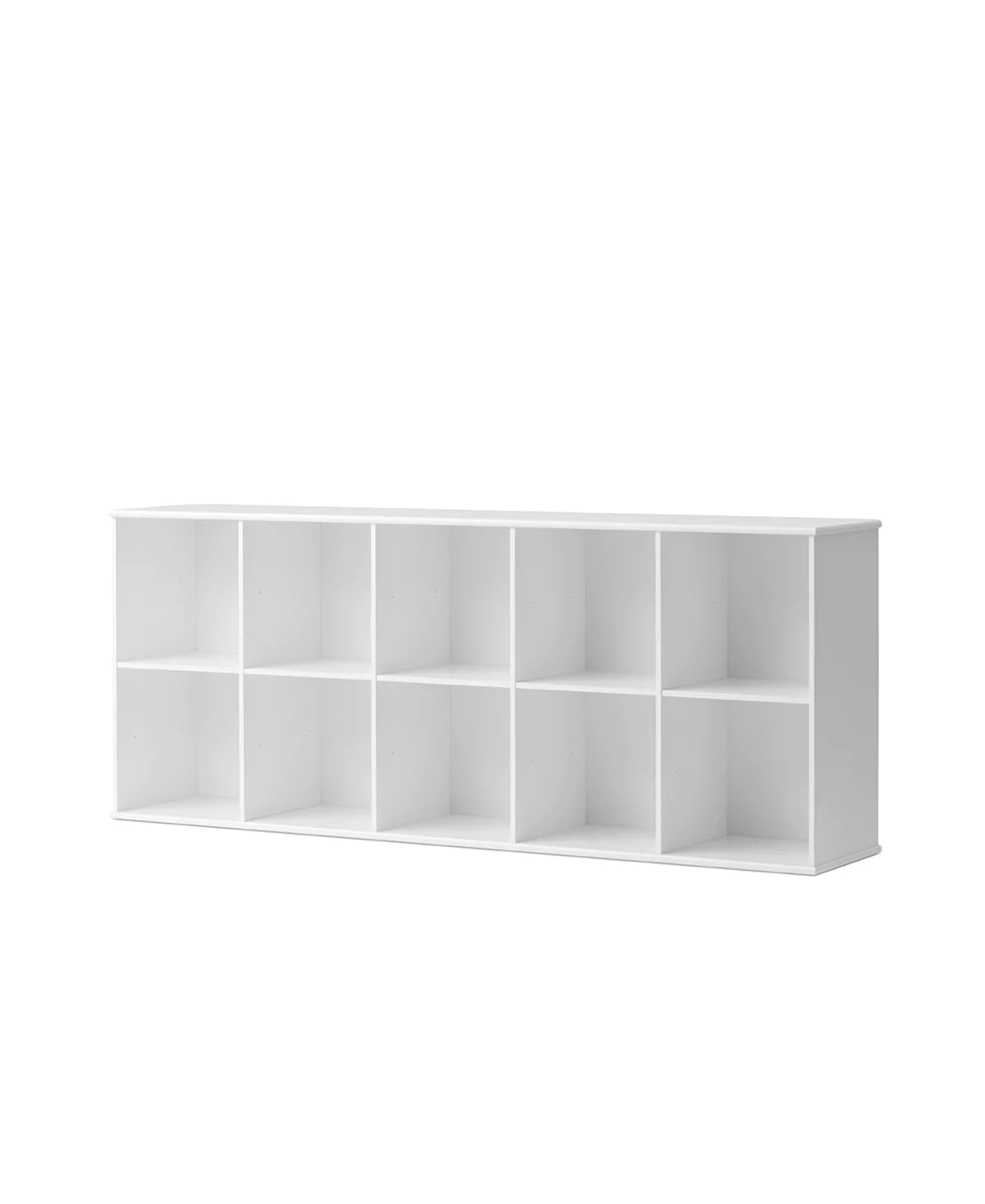 Regal horizontal 5 x 2 zum Aufhängen