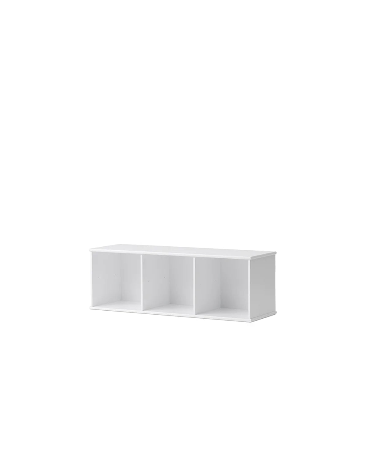 Regal horizontal 3 x 1 zum Aufhängen