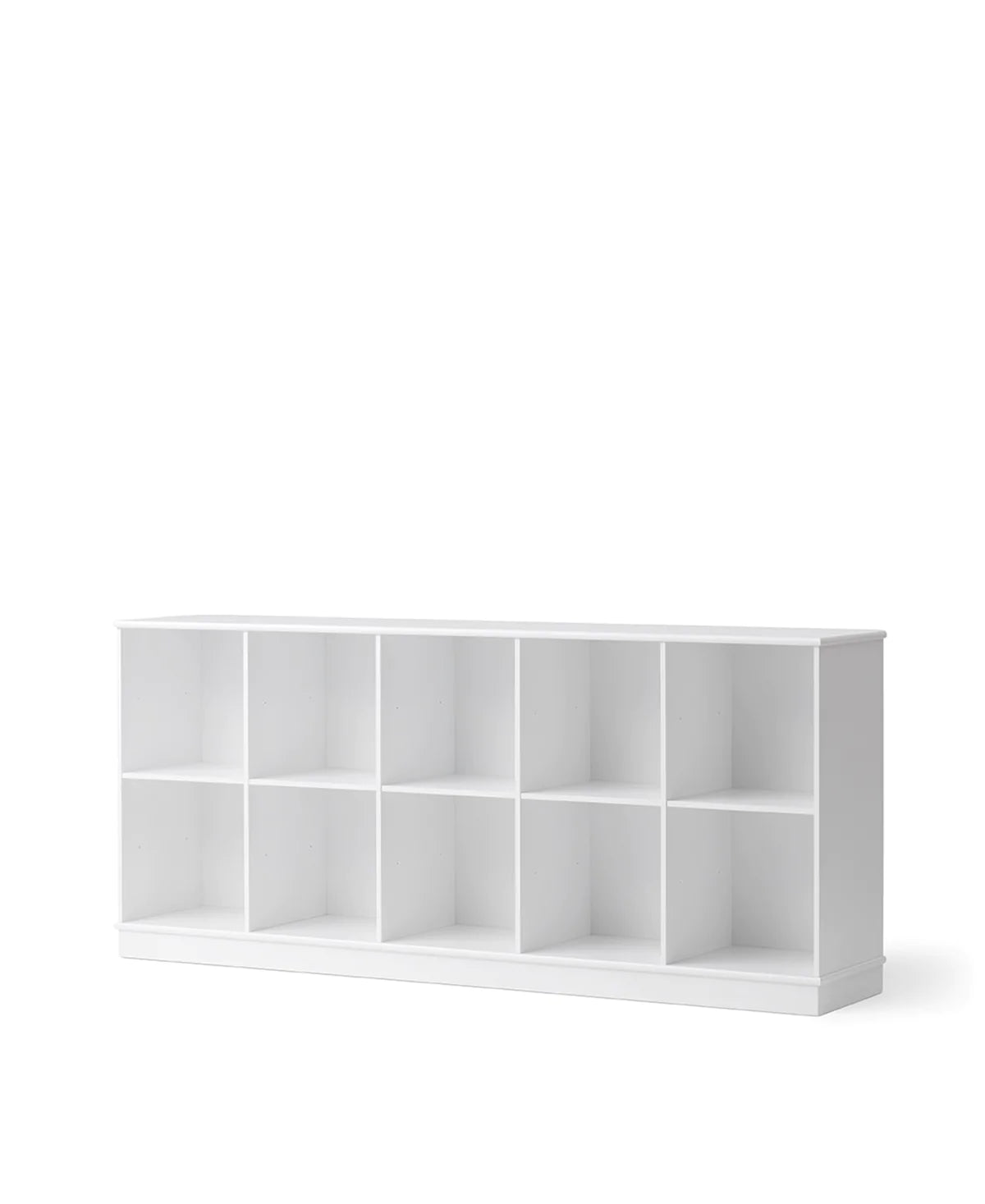 Standregal horizontal 5 x 2 m. Sockel