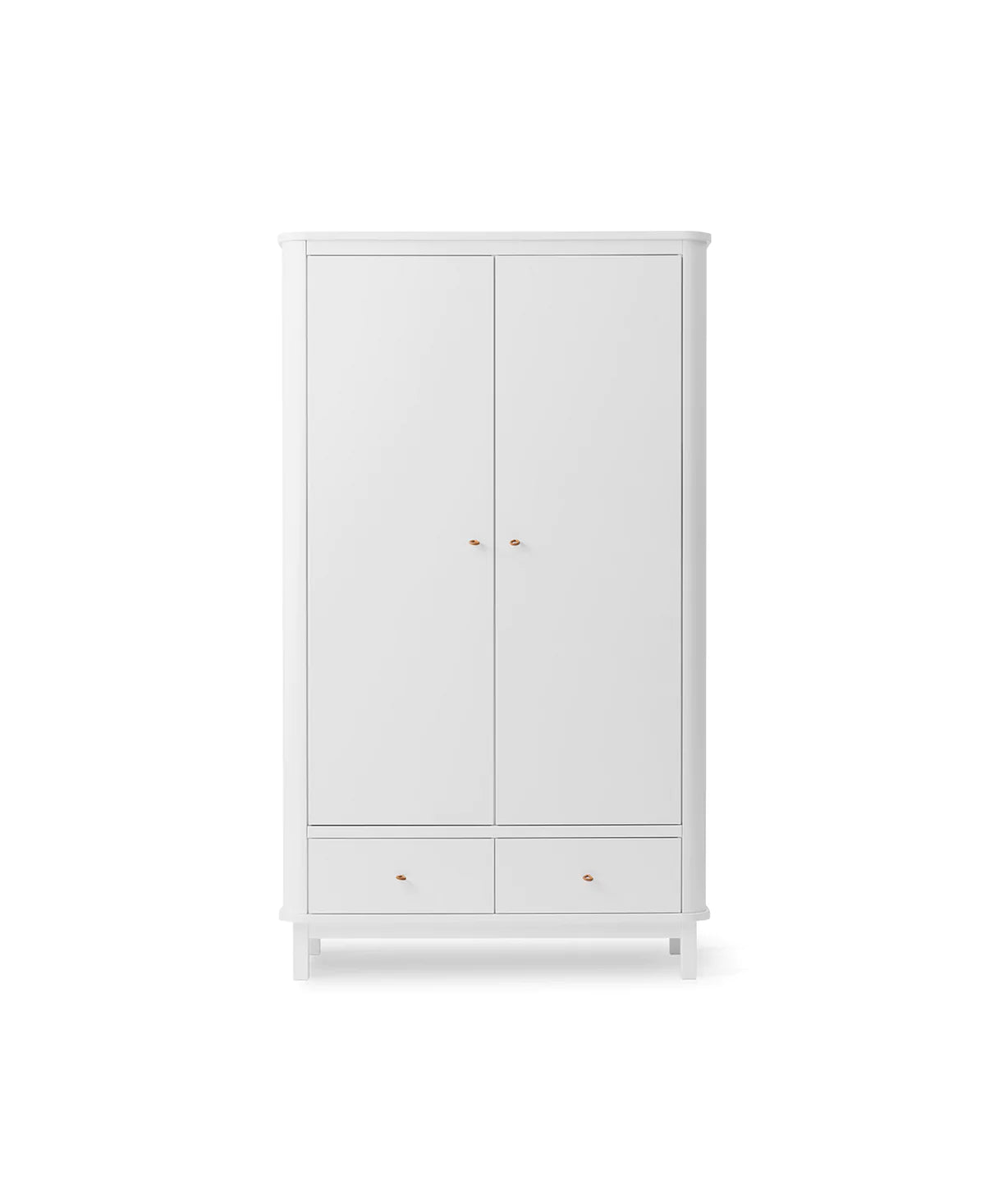 Kleiderschrank 2-türig, weiß