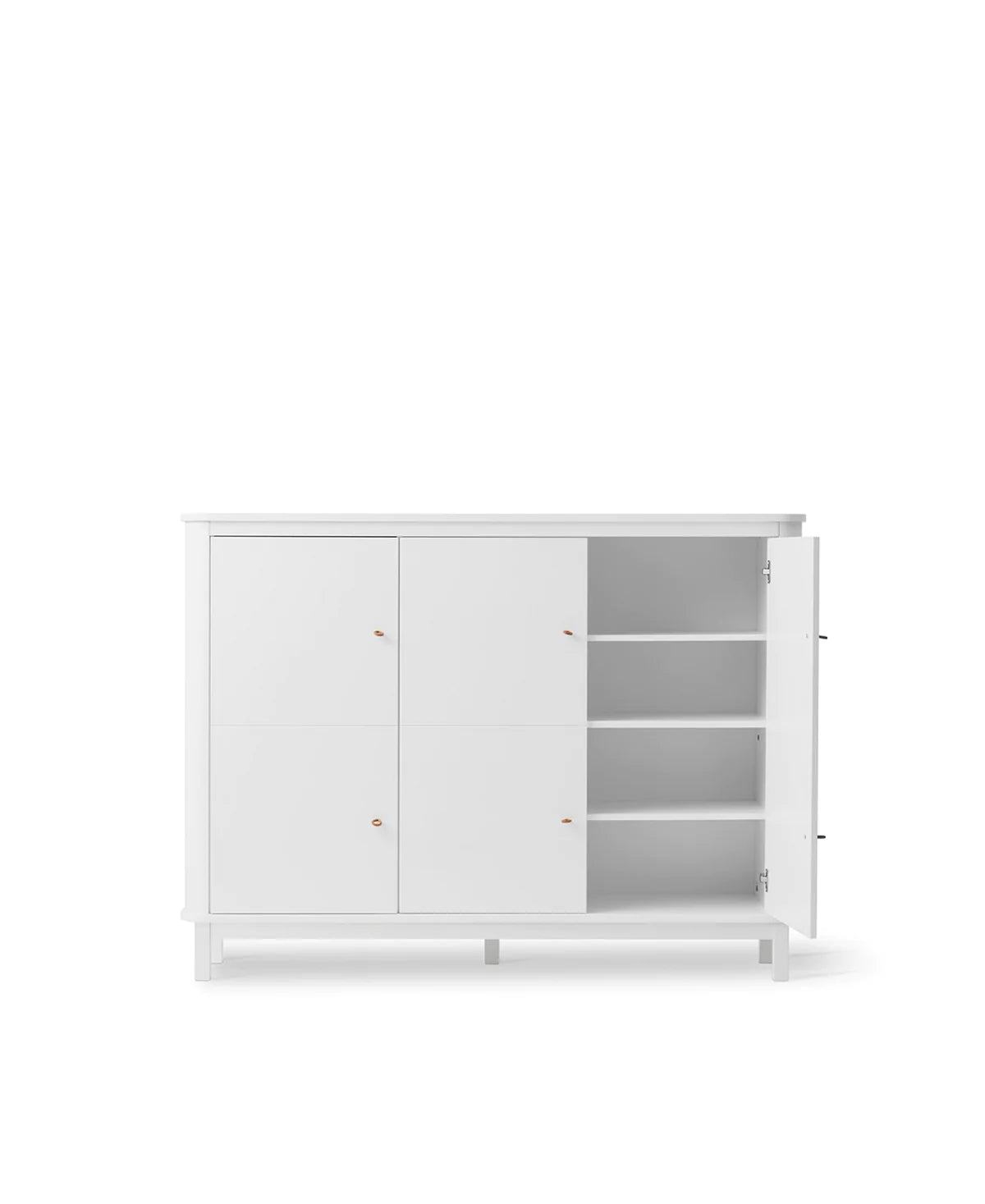 Multi-Schrank 3-türig, weiß