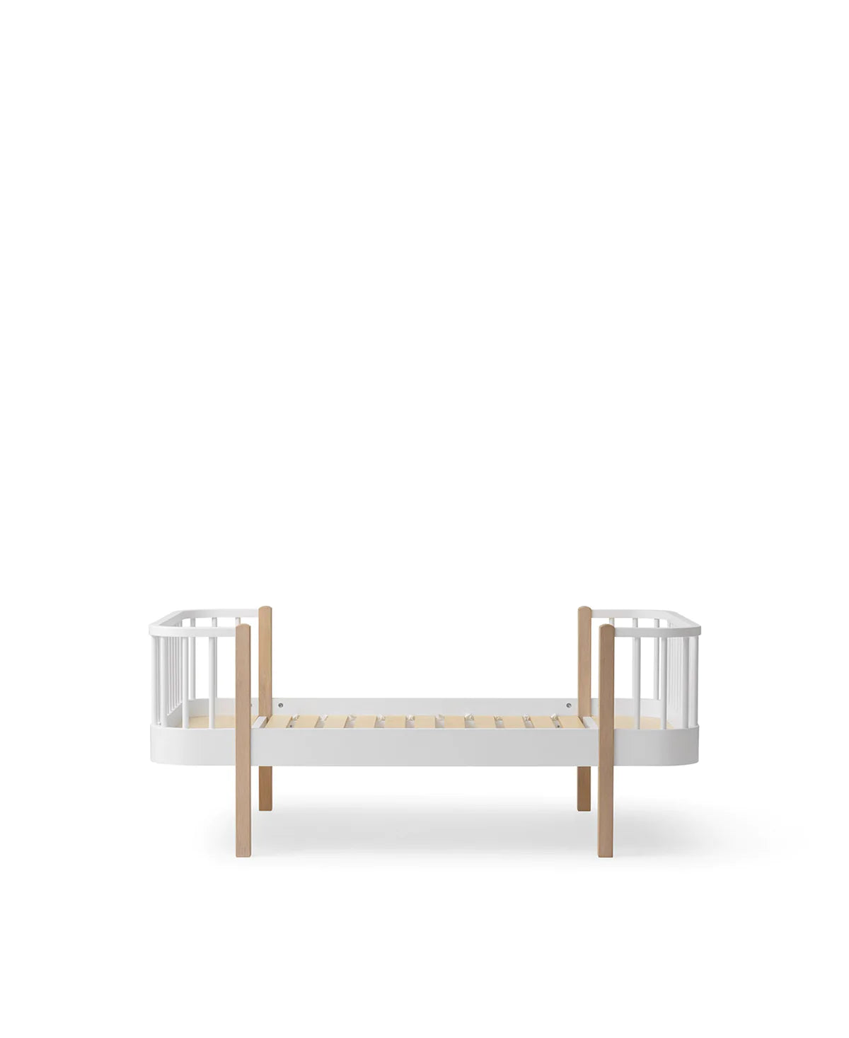 Original Juniorbett, 90x160 cm, weiß/Eiche