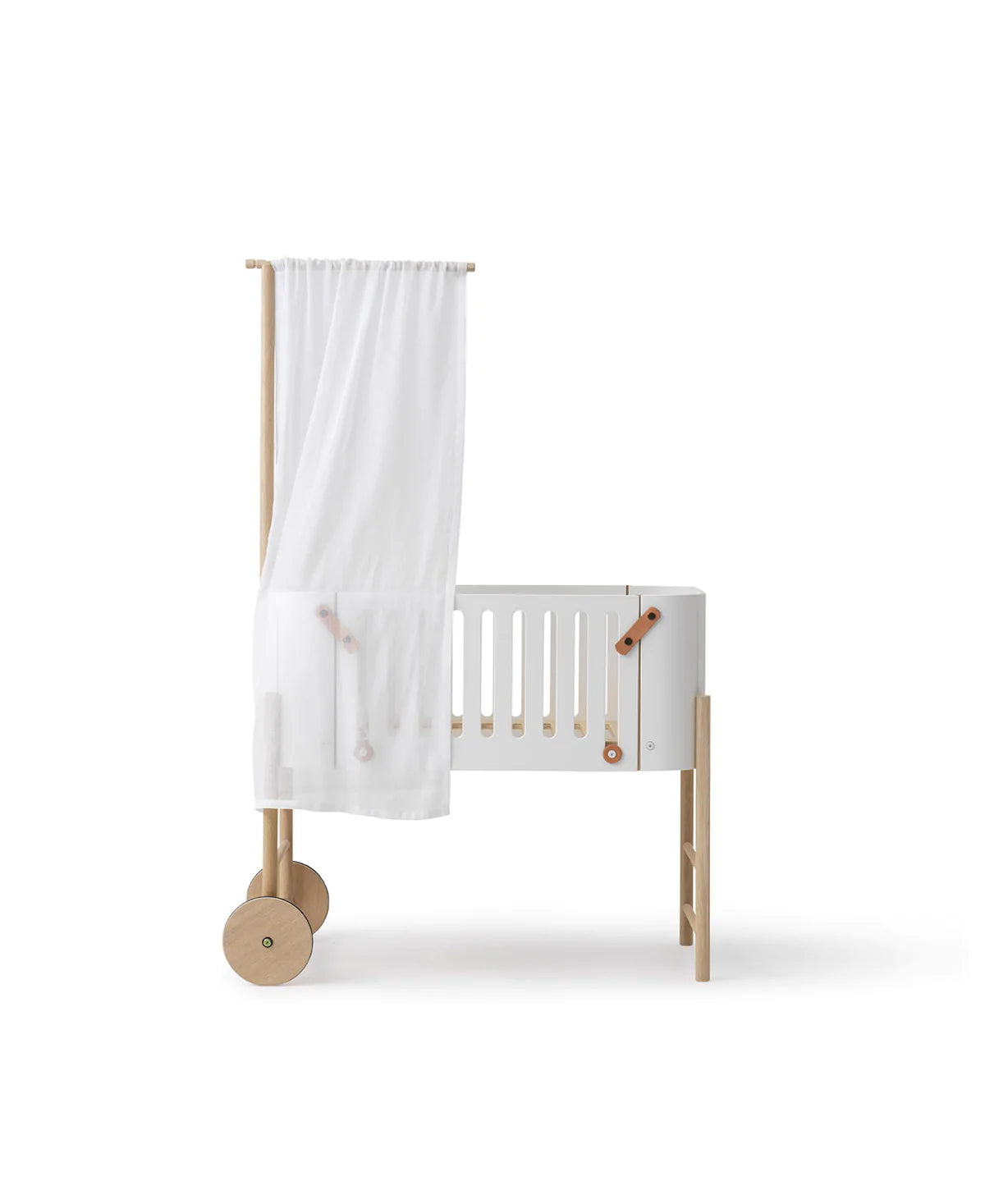 Betthimmel für Beistellbett, weiß