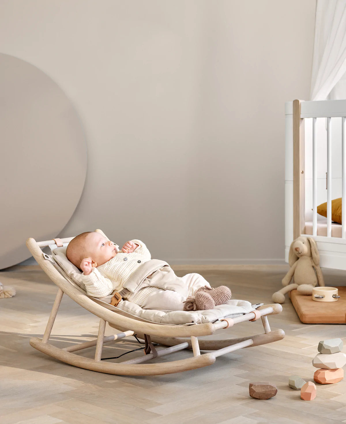 Baby- & Kleinkindwippe, Eiche/natur