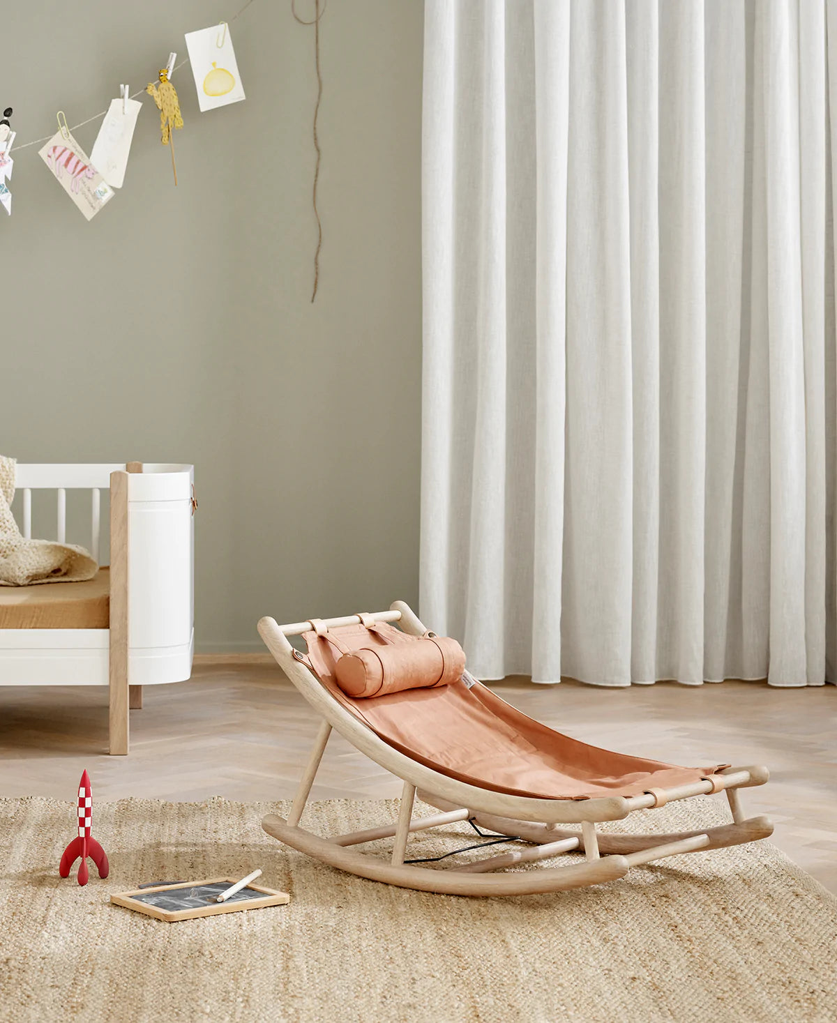 Baby- & Kleinkindwippe, Eiche/karamell