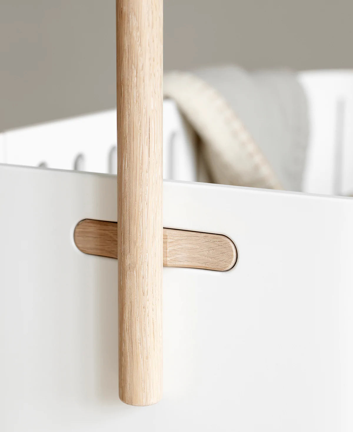 Himmelstange für Beistellbett, Eiche