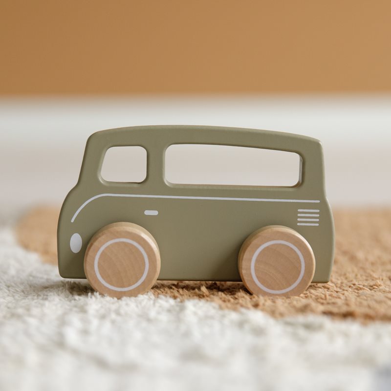Holz Bus Olive