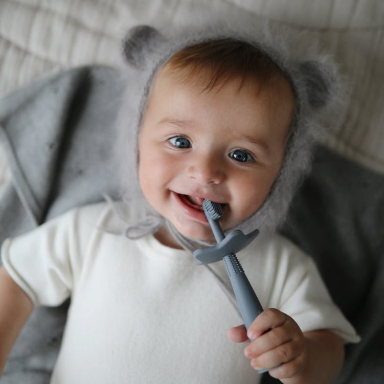 Mushie Flower Training Toothbrush