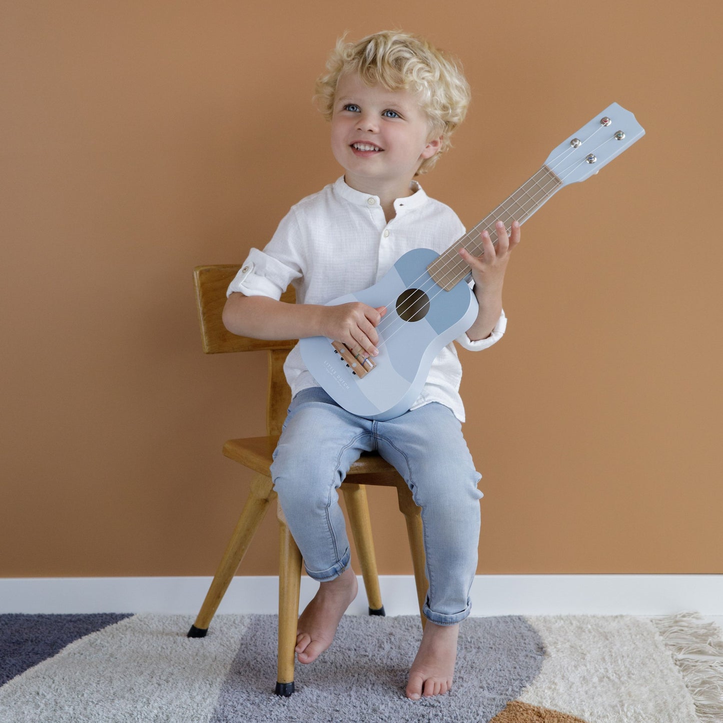 Kindergitarre Blau