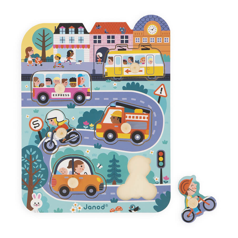 Puzzle "In der Stadt"