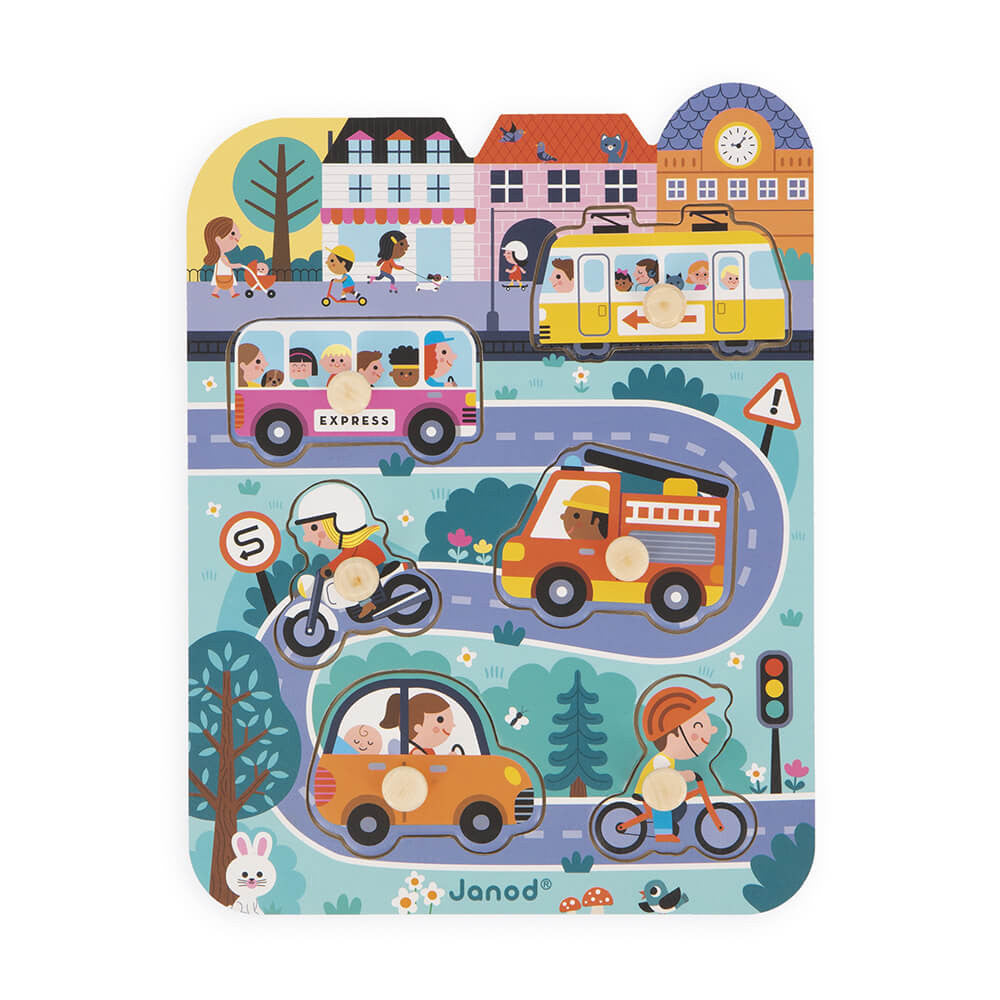 Puzzle "In der Stadt"