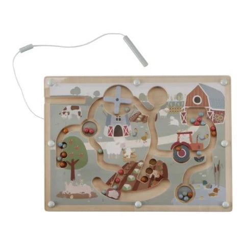 Magnetisches Labyrinth - Mehrfarbig - Little Farm