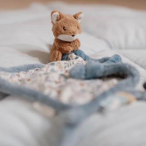 Kuscheltuch - Forest Friends - Blau