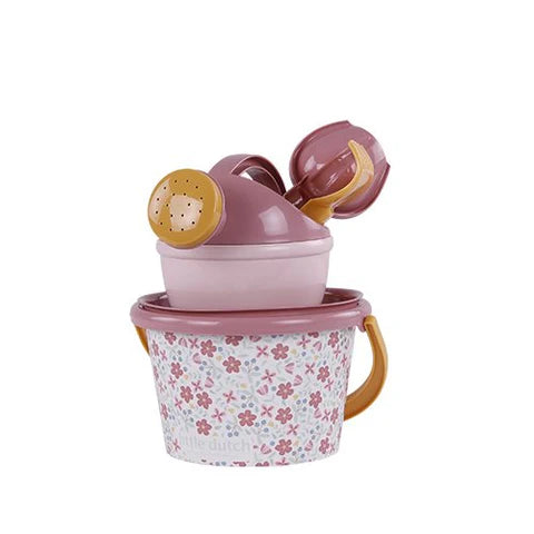 Strandset Pink Flowers - 5 teilig