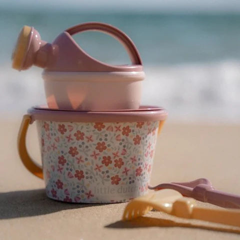 Strandset Pink Flowers - 5 teilig
