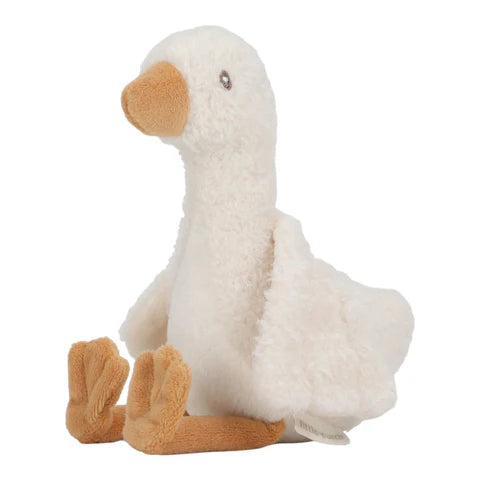 Kuschelgans 17 cm - Weiß - Kleine Gans