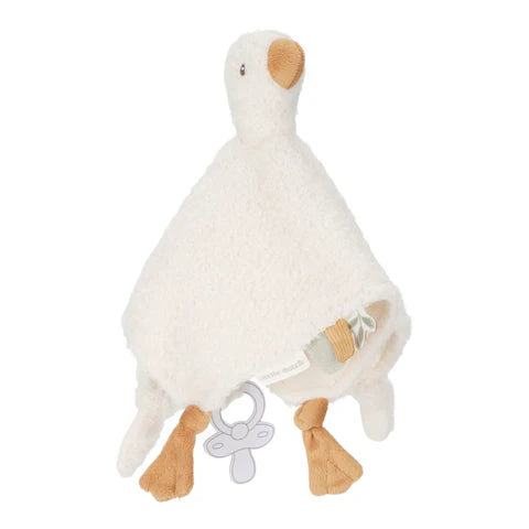 Kuscheltuch - Weiß - Little Goose GRS