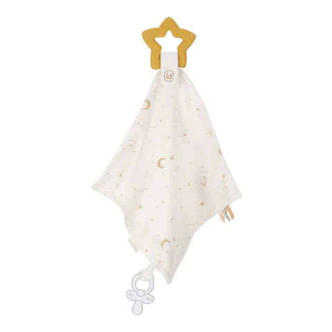 Schnuffeltuch Baby mit Beißring - Newborn Naturals