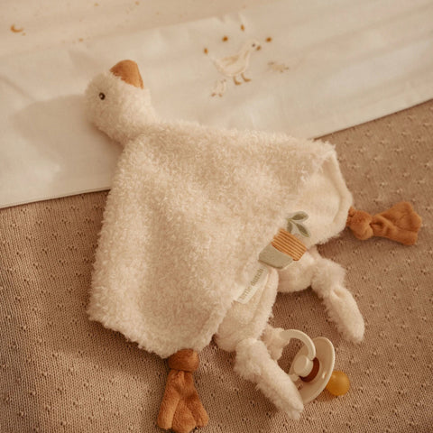 Kuscheltuch - Weiß - Little Goose GRS