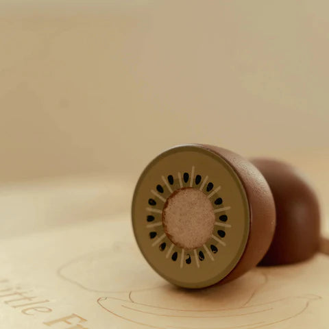 Holzschneideobst - Mehrfarbig - Essentials