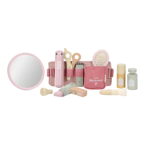 Holzfriseurset – Rosa – Essentials