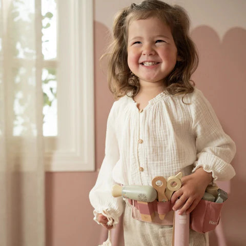 Holzfriseurset – Rosa – Essentials