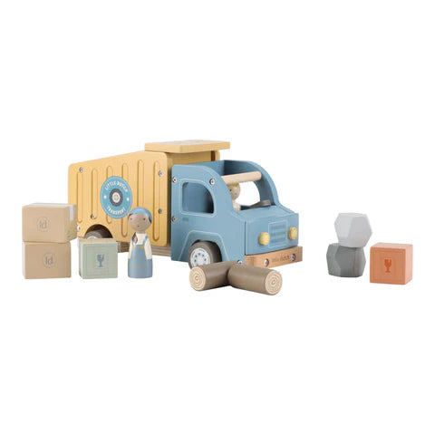 Holz-Kipplaster – Mehrfarbig – Essentials