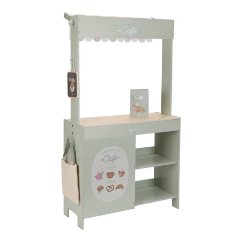 Holzmarktstand – Grün – Essentials