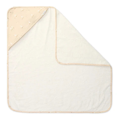 Badetuch - Weiß- 75x 75- Newborn Naturals - Little Goose