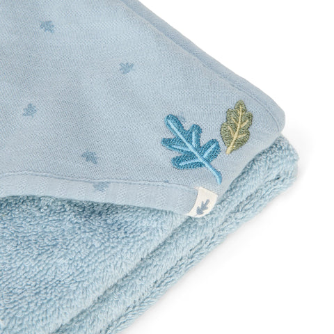 Badetuch - Blau - 75x 75- Essentials