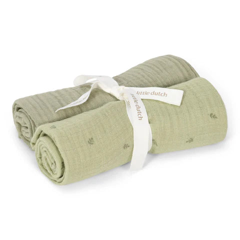2er-Set Musselin Swaddles 70x70- verschiedene Motive