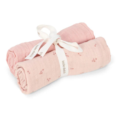 2er-Set Musselin Swaddles 70x70- verschiedene Motive