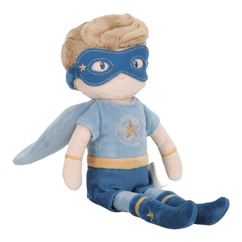 Kuschelpuppe Superheld Jim - 35 cm
