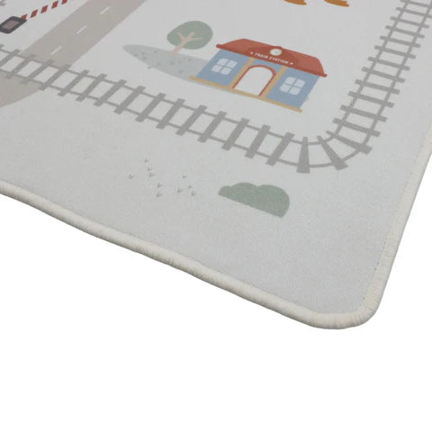 Spielteppich Autos - Beige