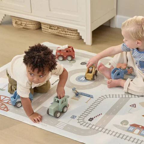 Holztraktor - Grün – Essentials