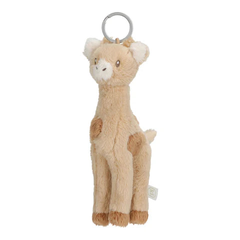 Schlüsselanhänger Giraffe - Gelb