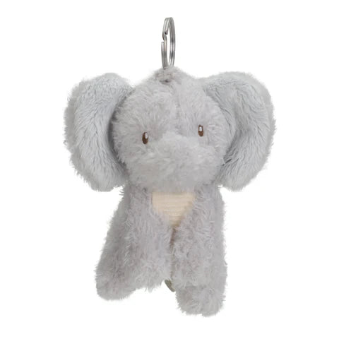 Schlüsselanhänger Elefant - Grau