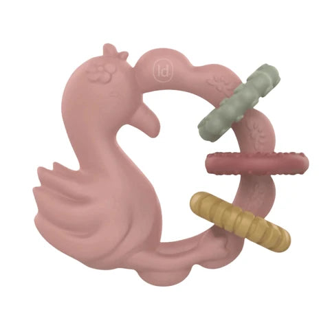 Beißring Flamingo Pink -  Safari Friends