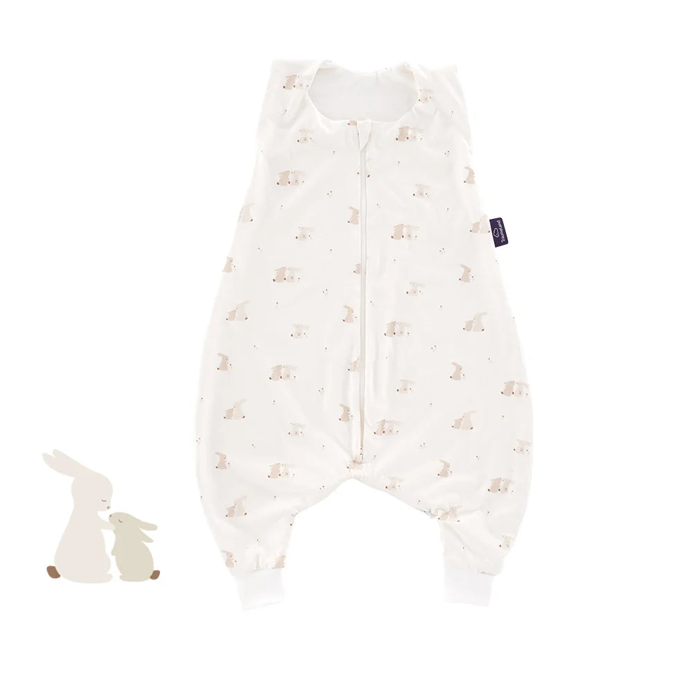 Sommer-Schlafanzug TO GO Baumwoll-Jersey Hophop Bunny beige Gr. 80