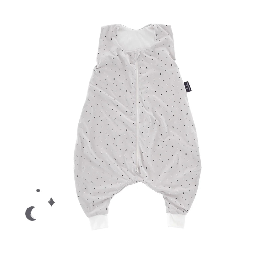 Sommer-Schlafanzug TO GO Baumwoll-Jersey Moon grau Gr. 80