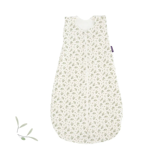 Sommerschlafsack Baumwoll-Jersey Olive
