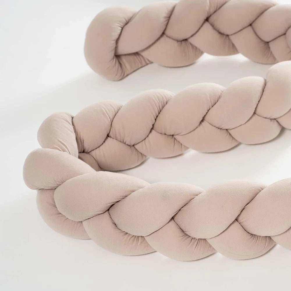 Signature Nestchenschlange Taupe geflochten 180 cm