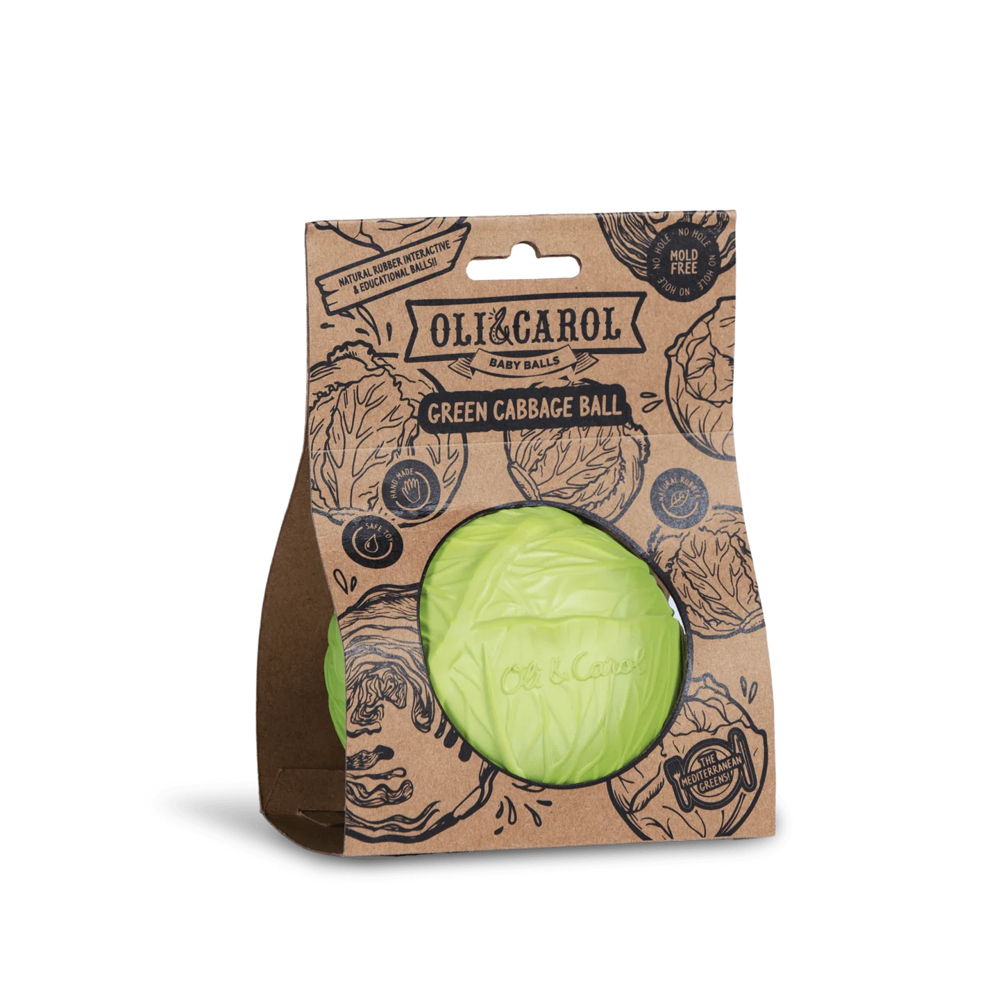 Green Cabbage Baby Ball