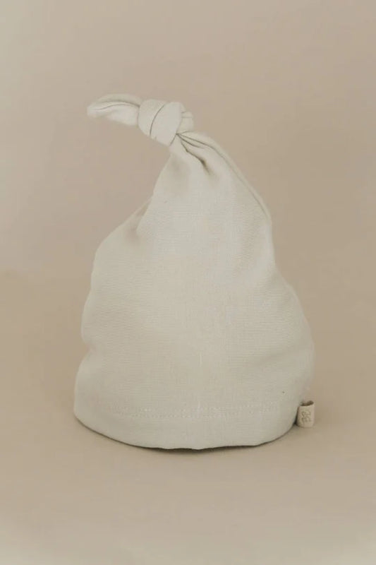 Neugeborenen Mützchen aus Bambus Light Khaki
