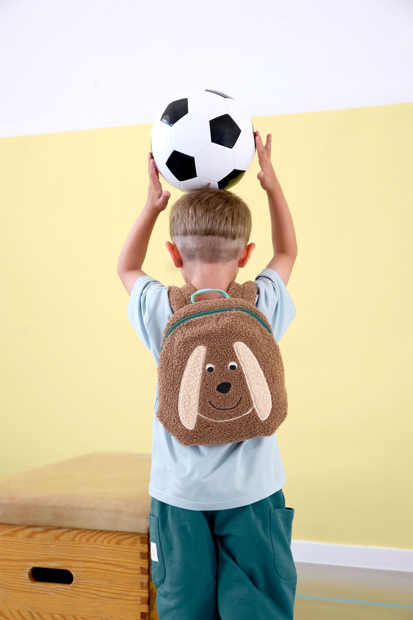 Lässig Kindergartenrucksack Tiny Team Hund